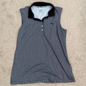 Patterned Puma Golf Shirt